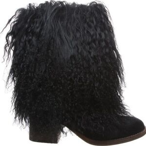 BearPaw “Boticia” Women’s Curly Lamb Boots sz 8